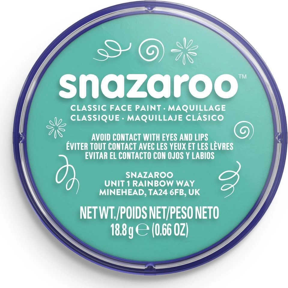 E-shop Snazaroo barva na obličej 18 ml Modrá Sea Blue