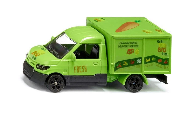 E-shop SIKU Super auto pro přepravu BIO produktů s nálepkami 1:50
