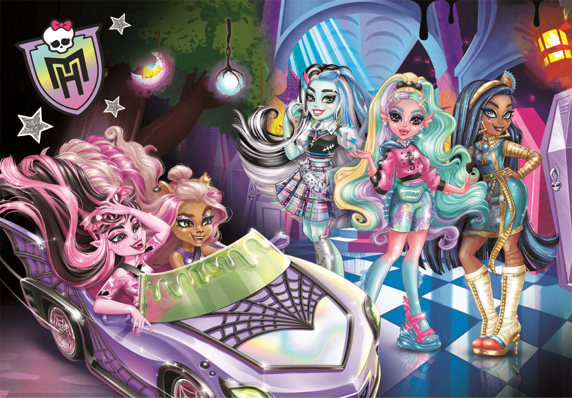 Puzzle Monster High 104 dielikov