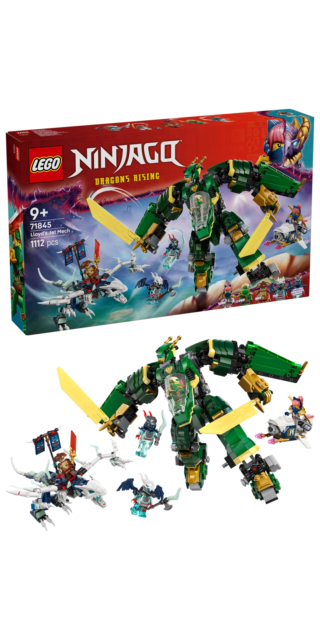 Lego Ninjago Lloydov tryskáčový robot