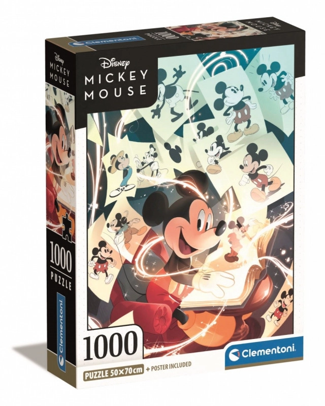 Clementoni Kompaktná oslava Mickey Mouse 1000 dielov