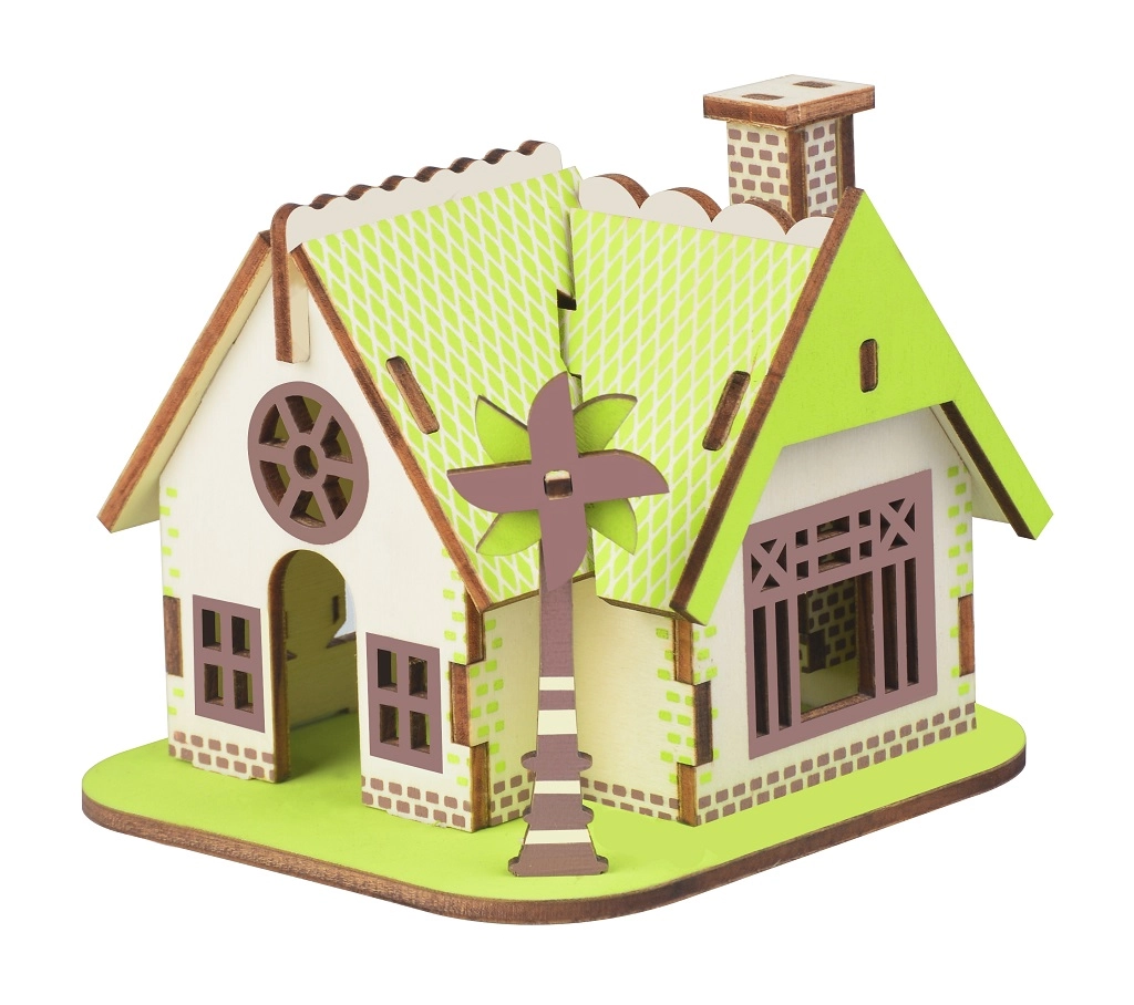 E-shop Drevené 3D puzzle Dom Ellie