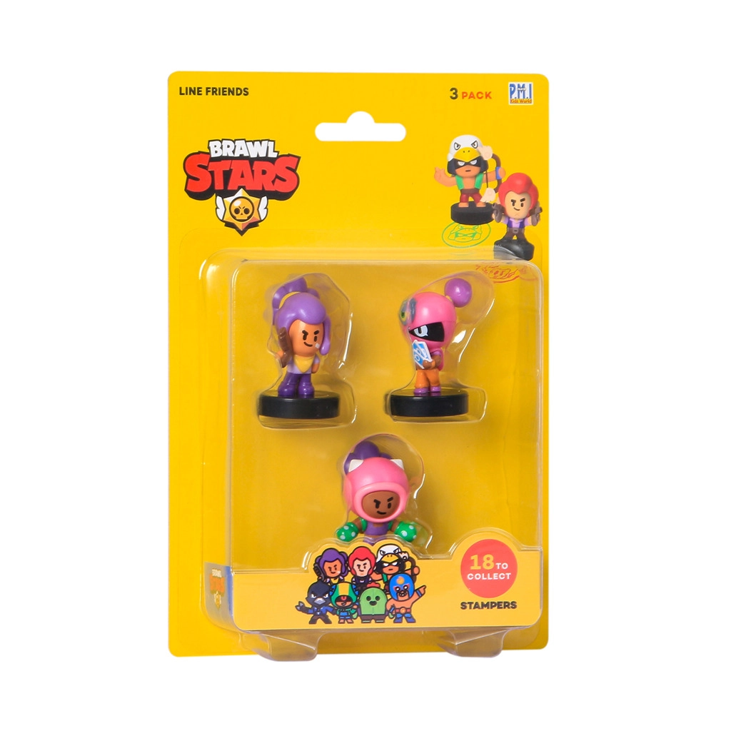 E-shop Alltoys Brawl Stars 3 pack série 1 s razítky