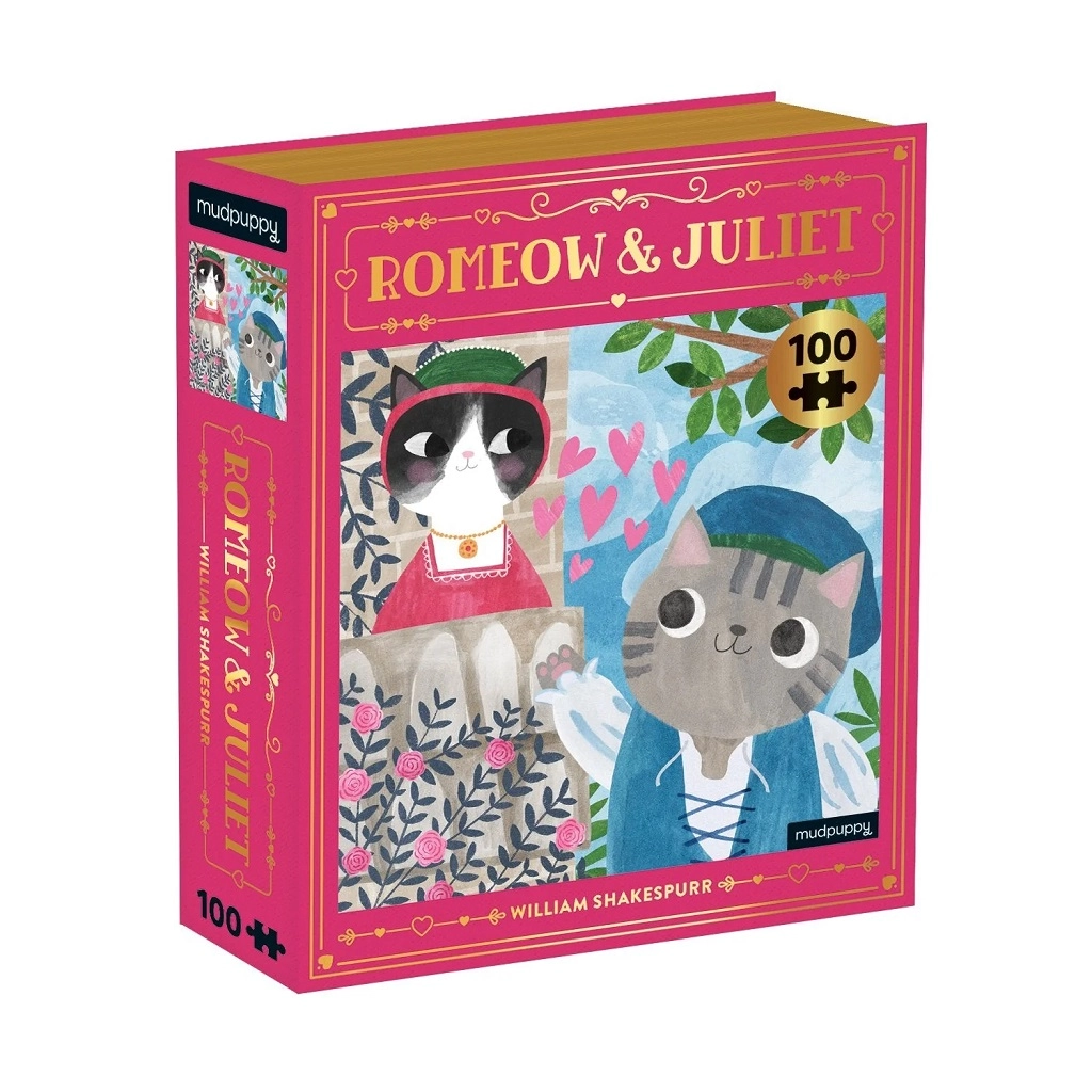 Puzzle Mačky Romeow & Juliet 100 dielikov