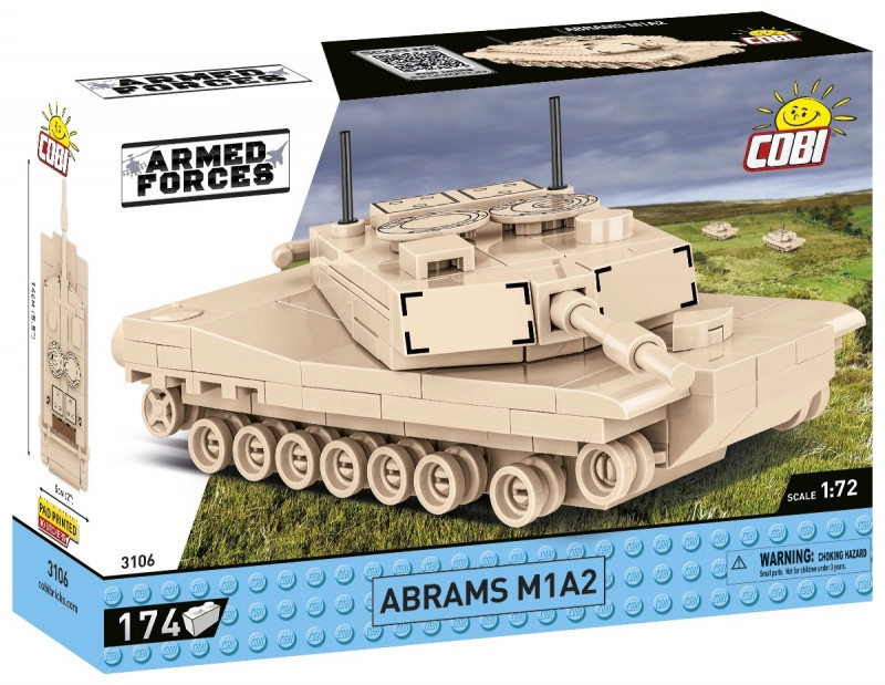 E-shop COBI 3106 Mini tank typ Abrams M1A2