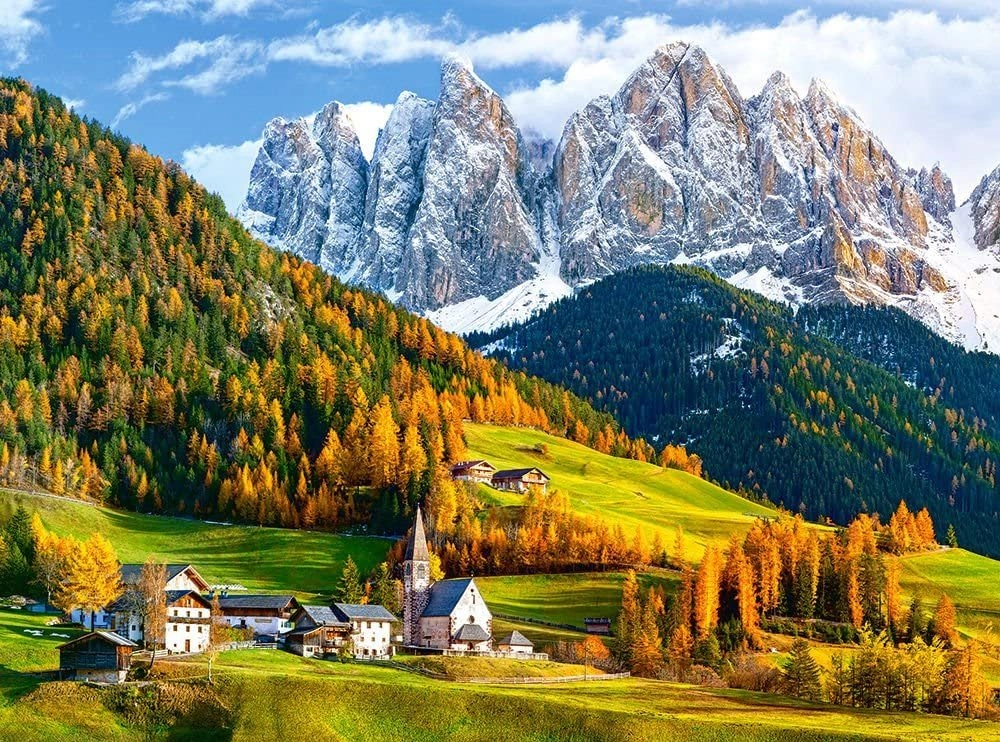 E-shop Castorland Church of St. Magdalena Dolomites 2000 dielov