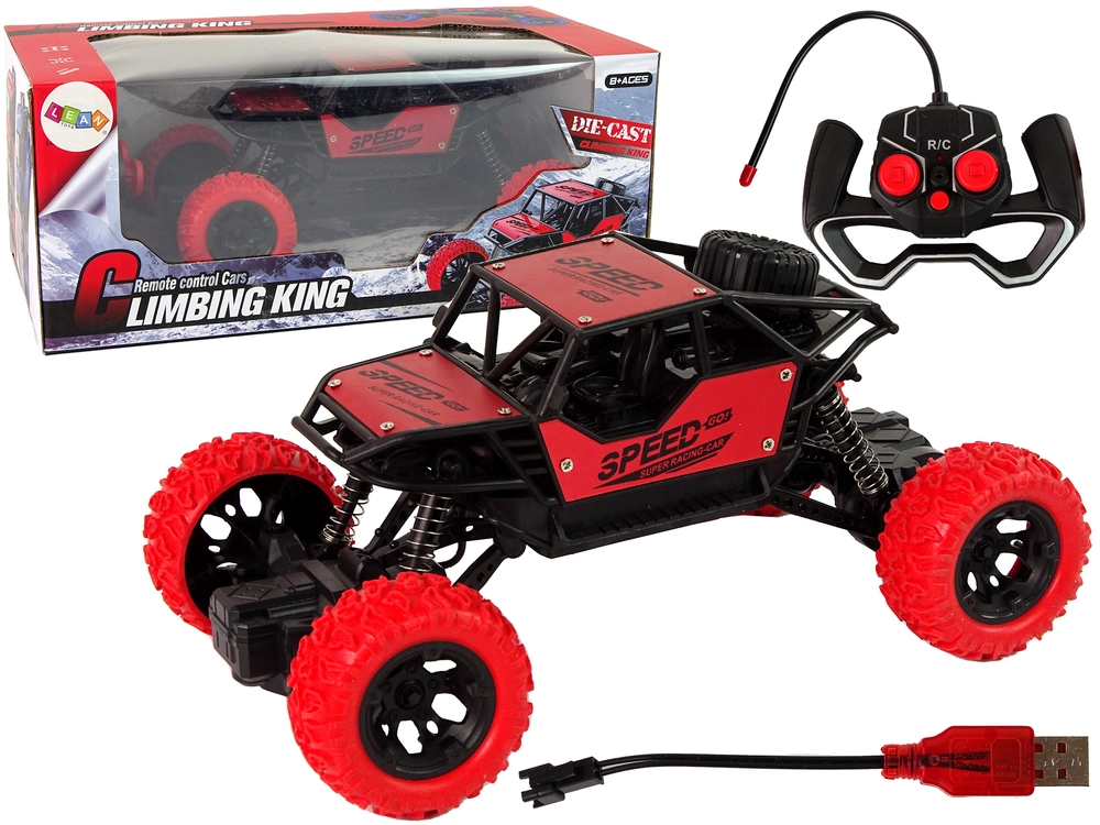 E-shop RC terénne auto 1:18 červené
