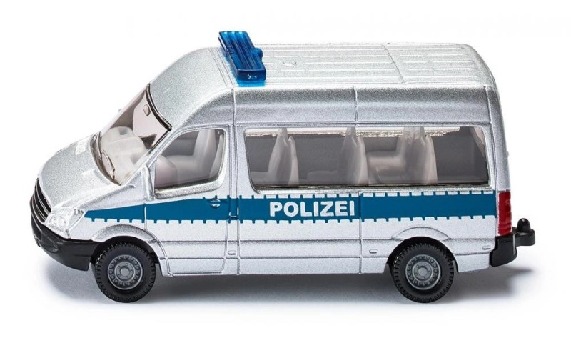 E-shop Siku 0804 Policajný mikrobus Mercedes-Benz Sprinter, 7.5 cm