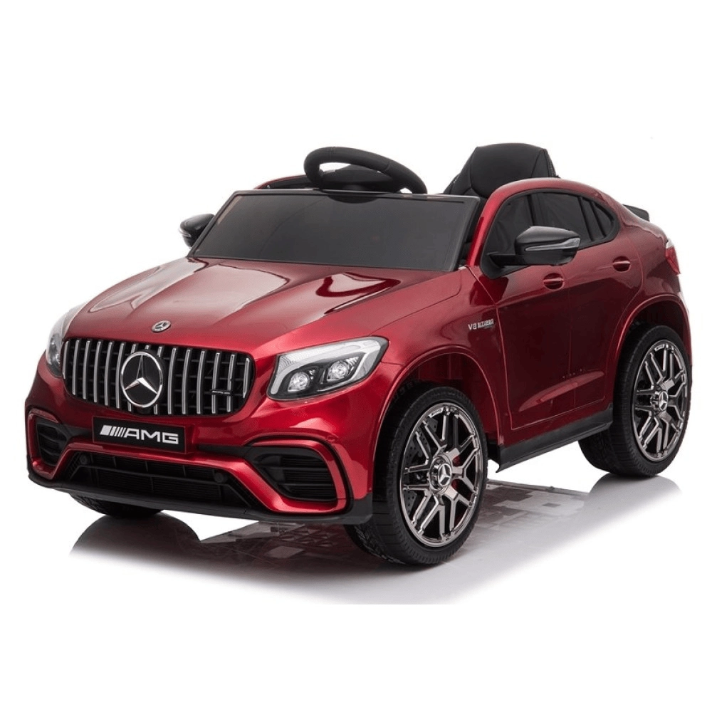 E-shop Elektrické autíčko MERCEDES-AMG GLC 63 S Coupé, červené