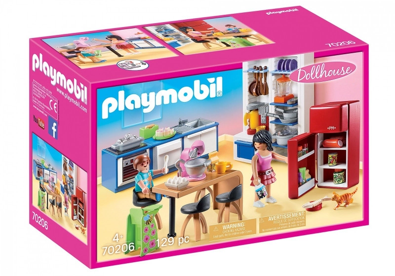 E-shop Playmobil 70206 Kuchyně pro společná vaření