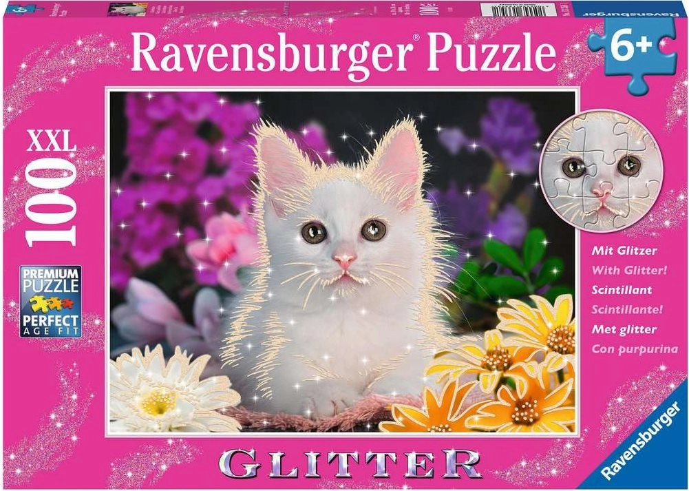E-shop RAVENSBURGER Třpytivé Kočka XXL 100 dielov