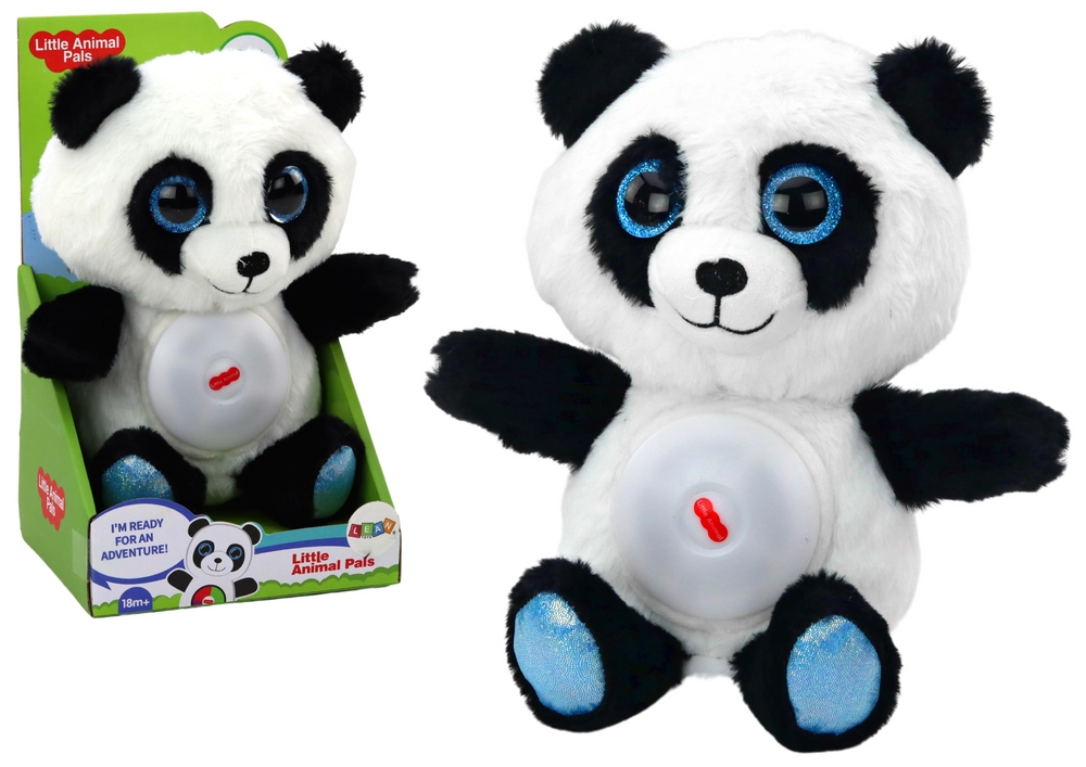 E-shop LeanToys Panda Bear Sleeper Lullaby Lamp 30 cm