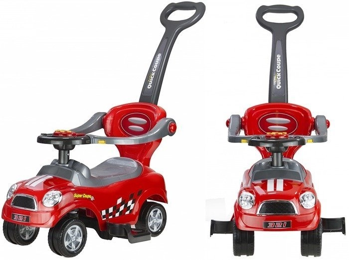 E-shop Lean Toys autíčko Pusher Coupe červené