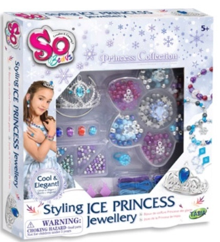 E-shop Tasia korálky Ľadová princezná kreatívna sada