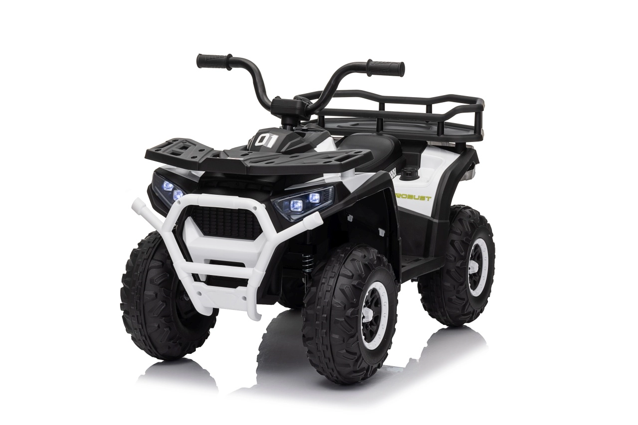 Elektrické detské auto Quad ATV Robust Biely