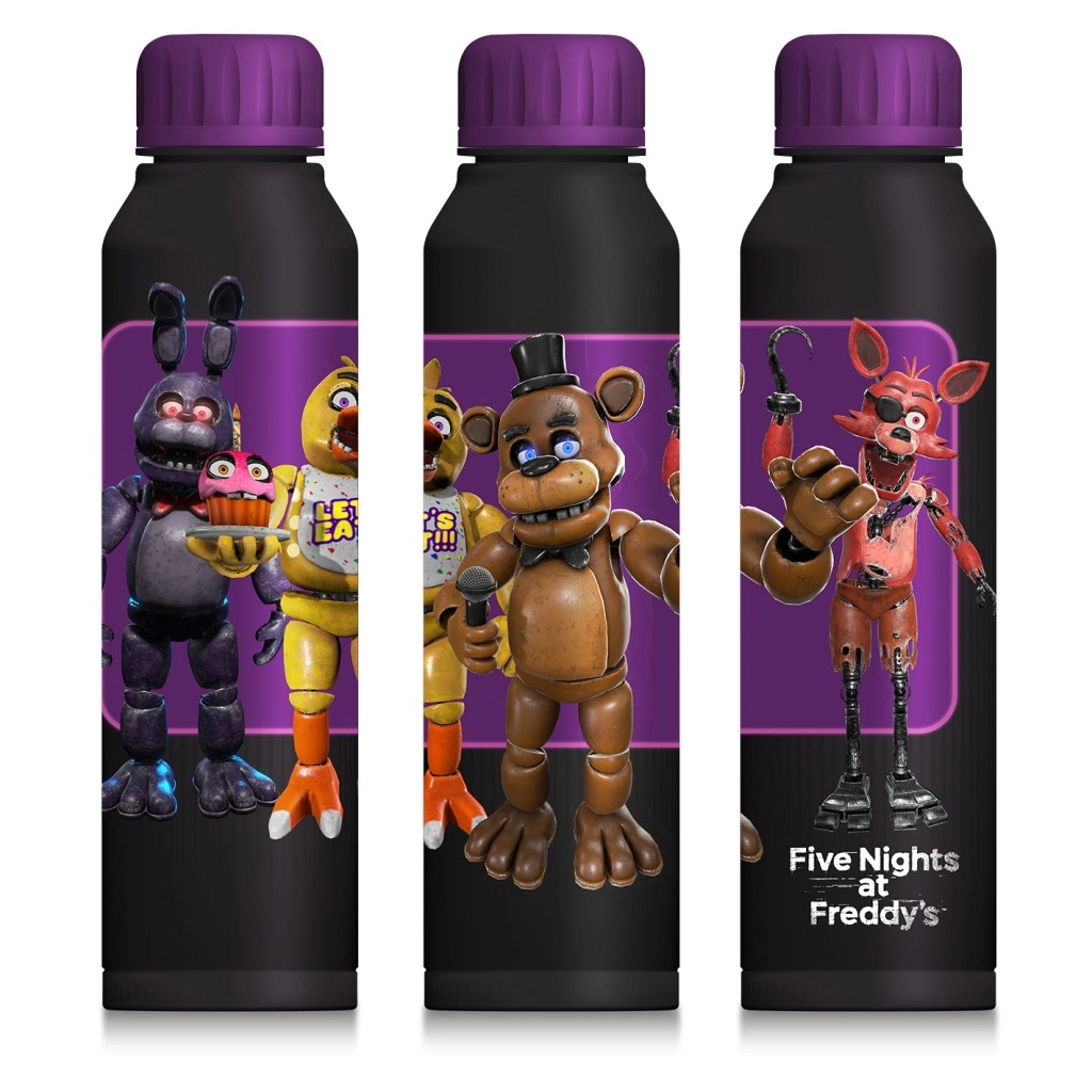 Kovová fľaša Five Nights at Freddy’s