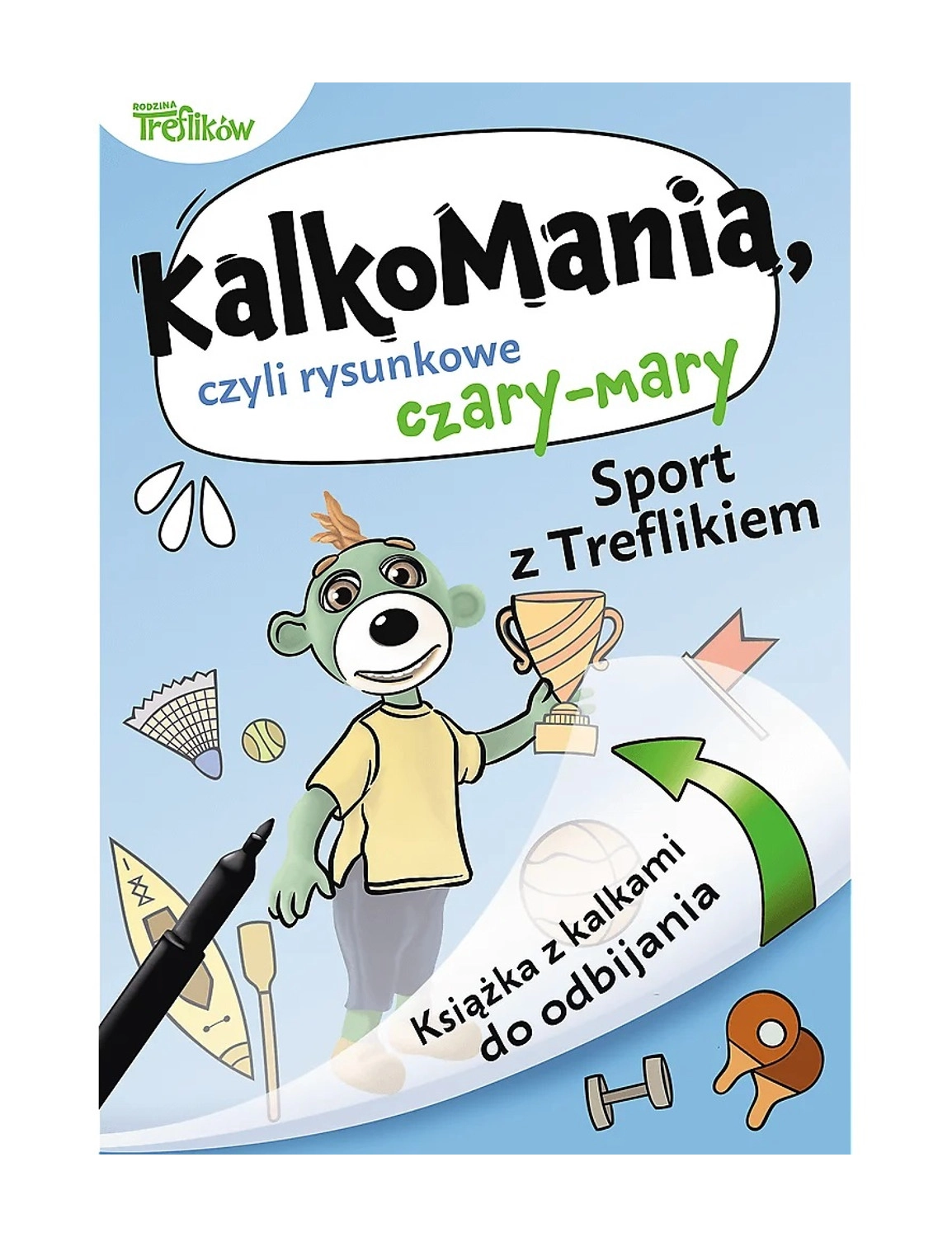 Detská kniha Šport s Treflíkom - 1 kus