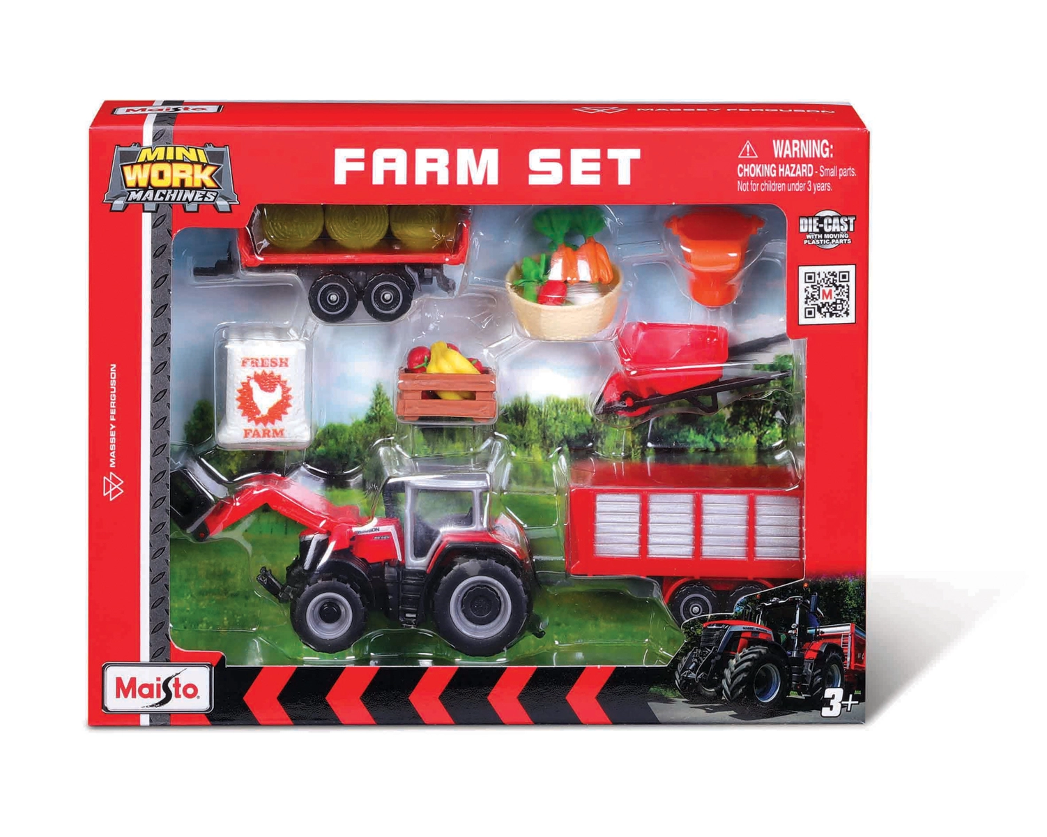 E-shop Farmársky set Maisto Massey Ferguson