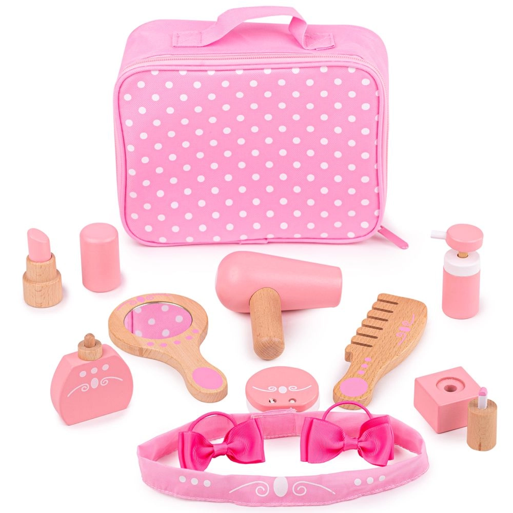 E-shop Bigjigs Toys Dřevěná kosmetická souprava