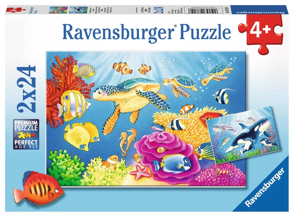 E-shop Ravensburger 78158 Pod mořem 2 x 24 dielov