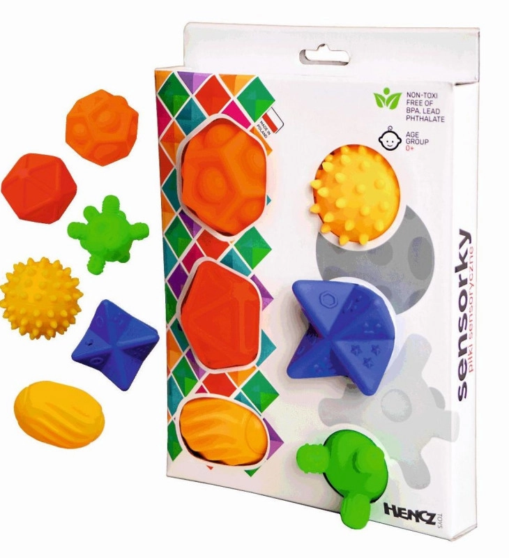 E-shop Hencz Toys senzorické míčky 5 kusů