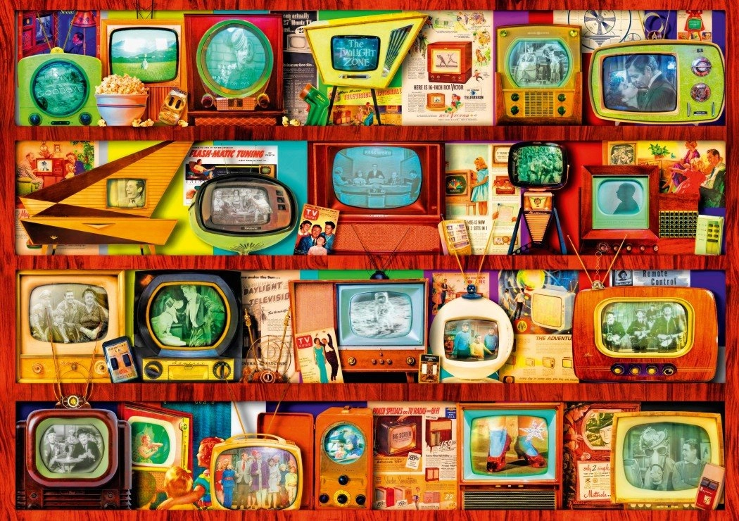 E-shop Bluebird Stewart Golden Age of Television-Shelf 1000 dielov