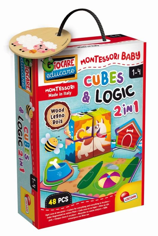 E-shop MONTESSORI Lisciani KOCKY A LOGIC
