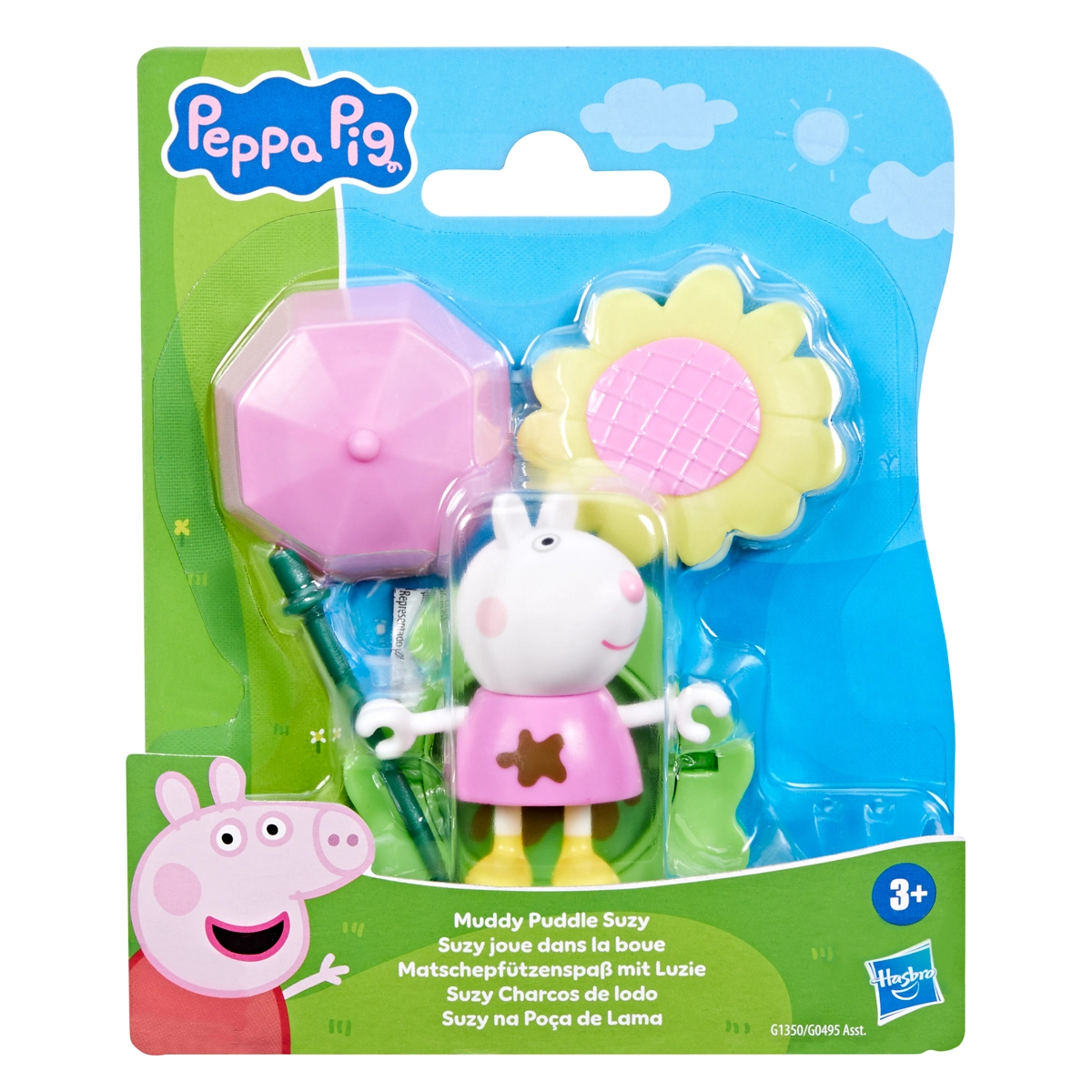 Hasbro Peppa Pig – zábava v mláke: Suzy, figúrka s doplnkami