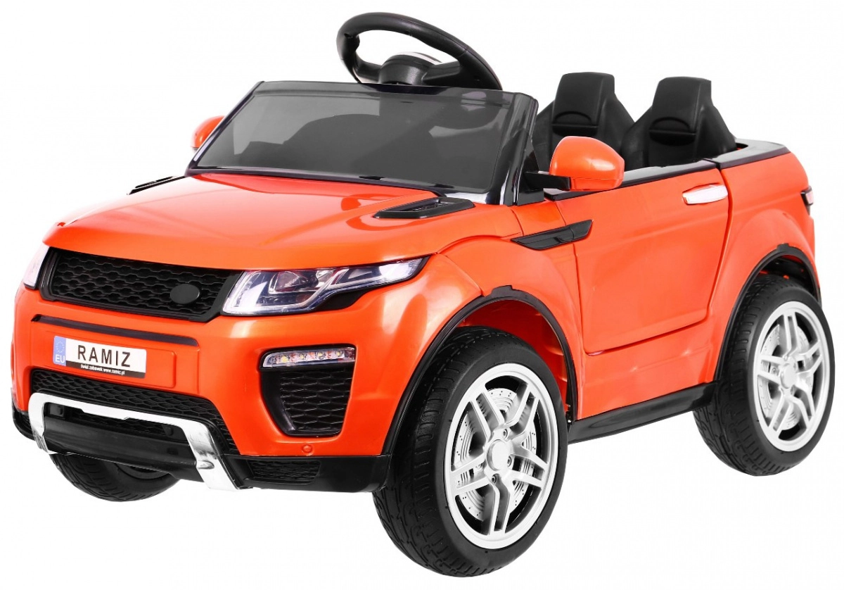 Autíčko Rapid Racer elektrické pre deti Oranžové
