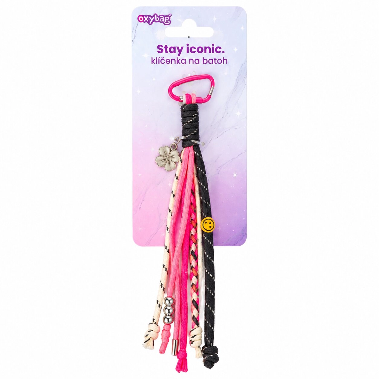 Oxybag fashion kľúčenka ružová