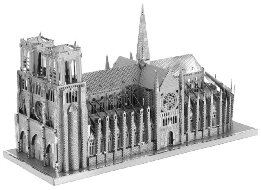 E-shop Metal Earth Luxusná oceľová stavebnica Notre Dame