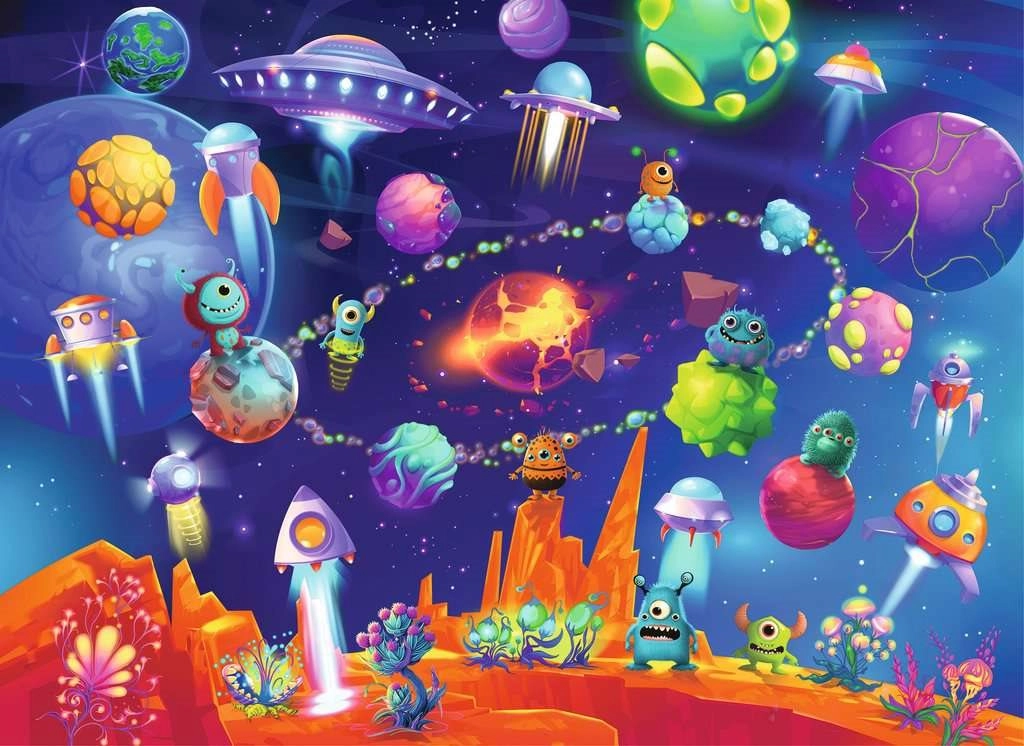 E-shop Puzzle Mimozemšťania XL 60 dielikov
