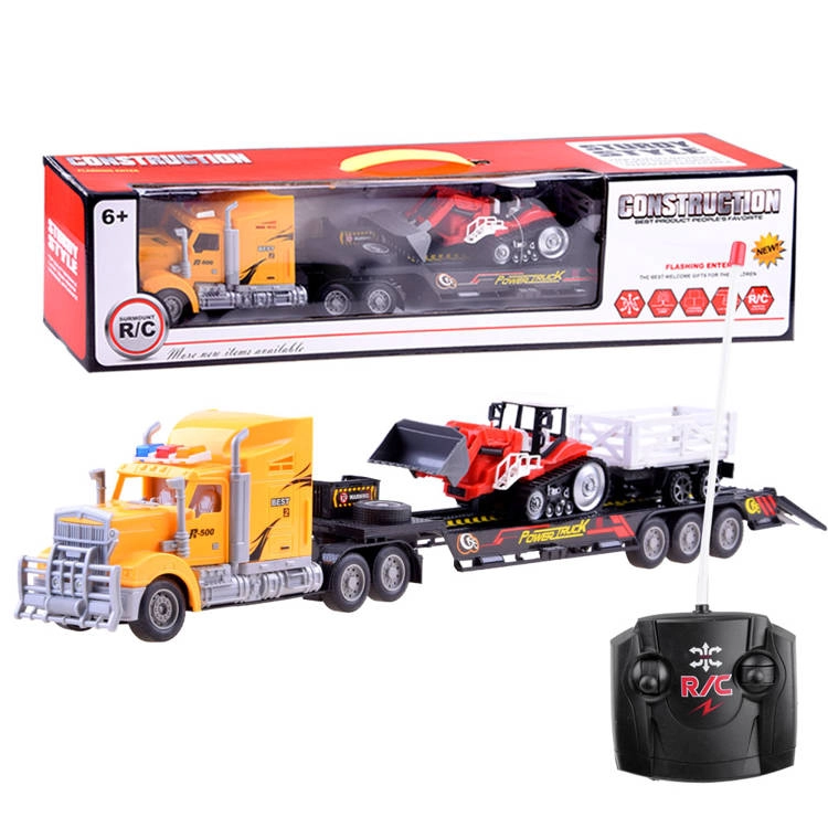 E-shop RC ťahač s nízkoložným návesom a traktorom s prívesom – Rc0208