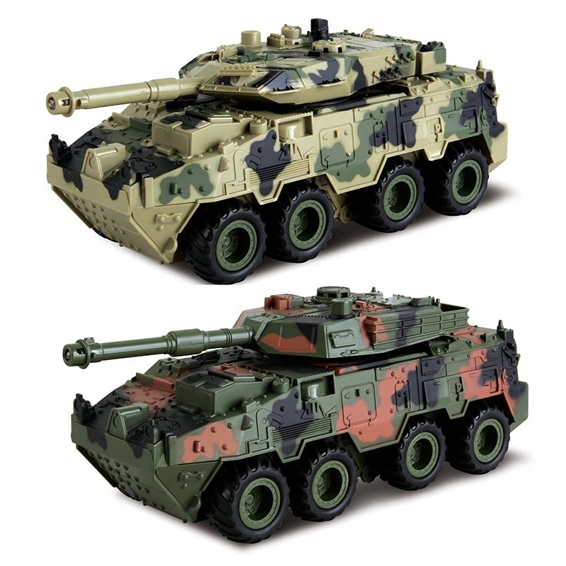 E-shop HM Studio Tank 4WD světlo a zvuk tmavě maskáčový 1:28