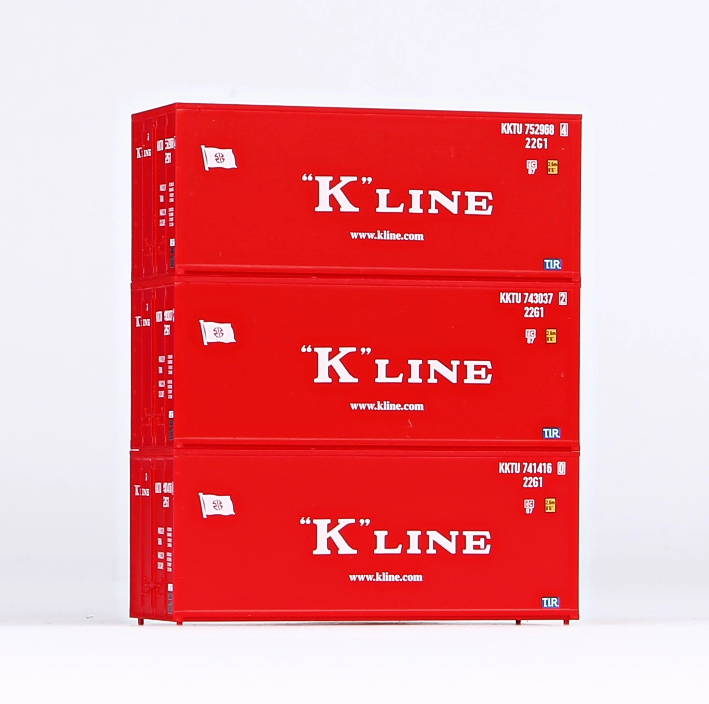 E-shop Súprava 3x20ft kontajnerov K-Line