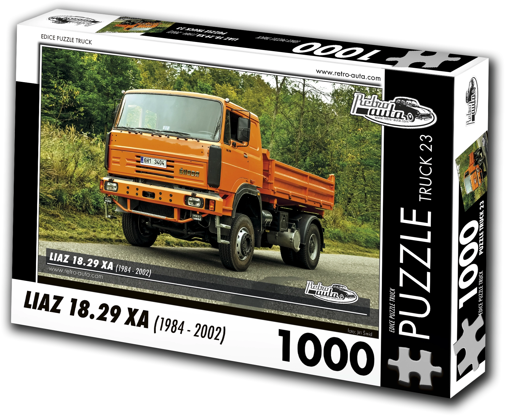E-shop RETRO-AUTA TRUCK č.23 ŠKODA Liaz 18.29 XA 1994-2002 1000 dielov