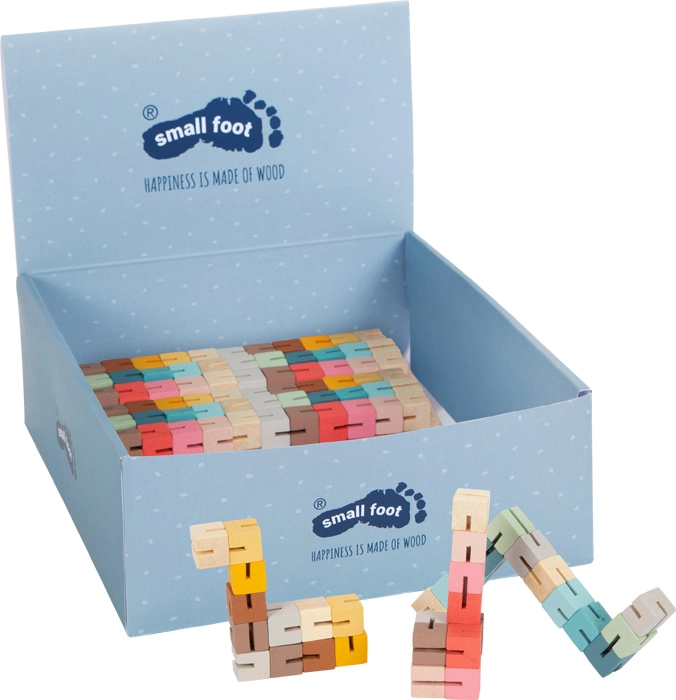 E-shop Small Foot Dřevěný hlavolam magický had
