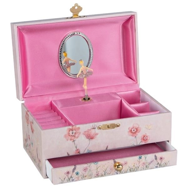 E-shop GOKI Hracia skrinka Balerina II s melódiou Labutie jazero
