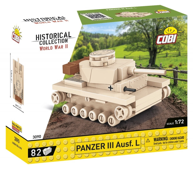 E-shop COBI 3090 Mini tank Typ Panzer III Ausf L 1:72