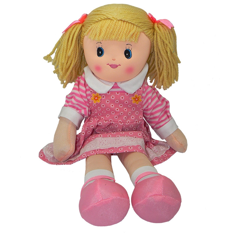 E-shop Látková bábika s copíkmi 60 cm