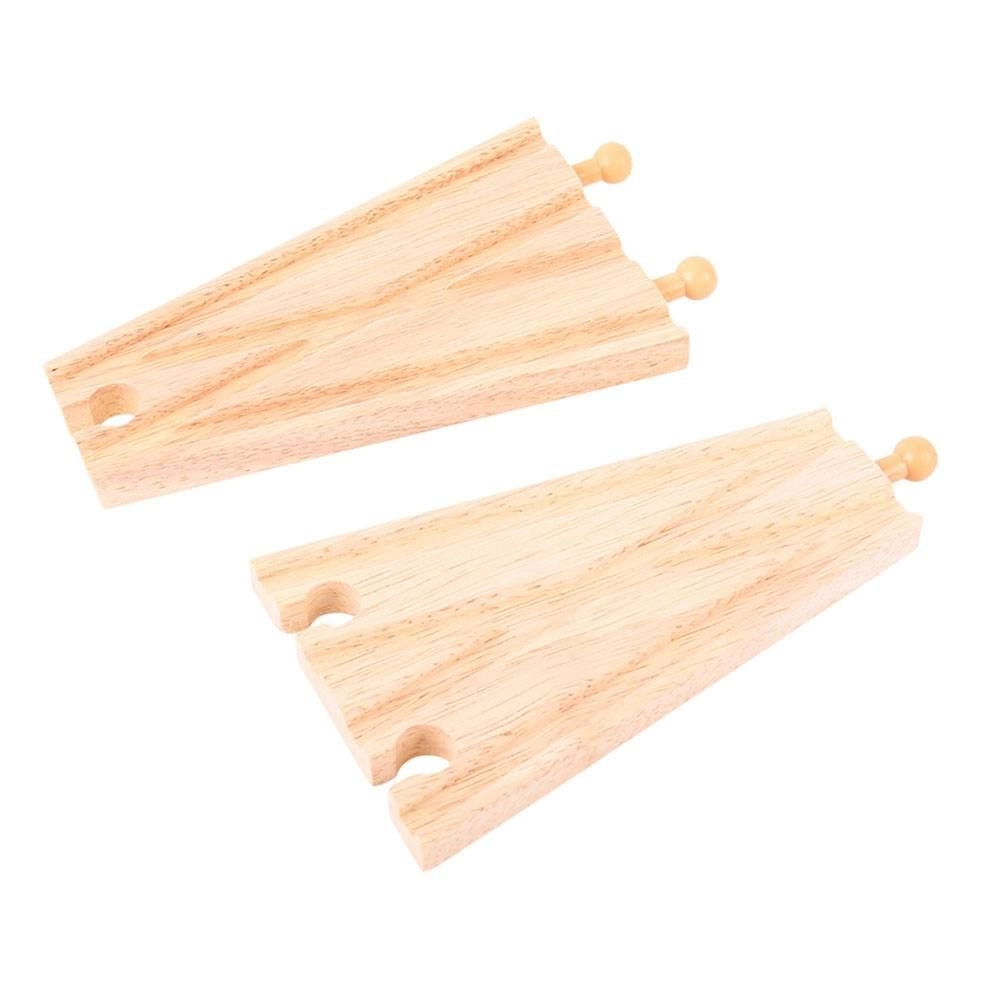 E-shop Bigjigs Rail rovná výhybka 2 ks
