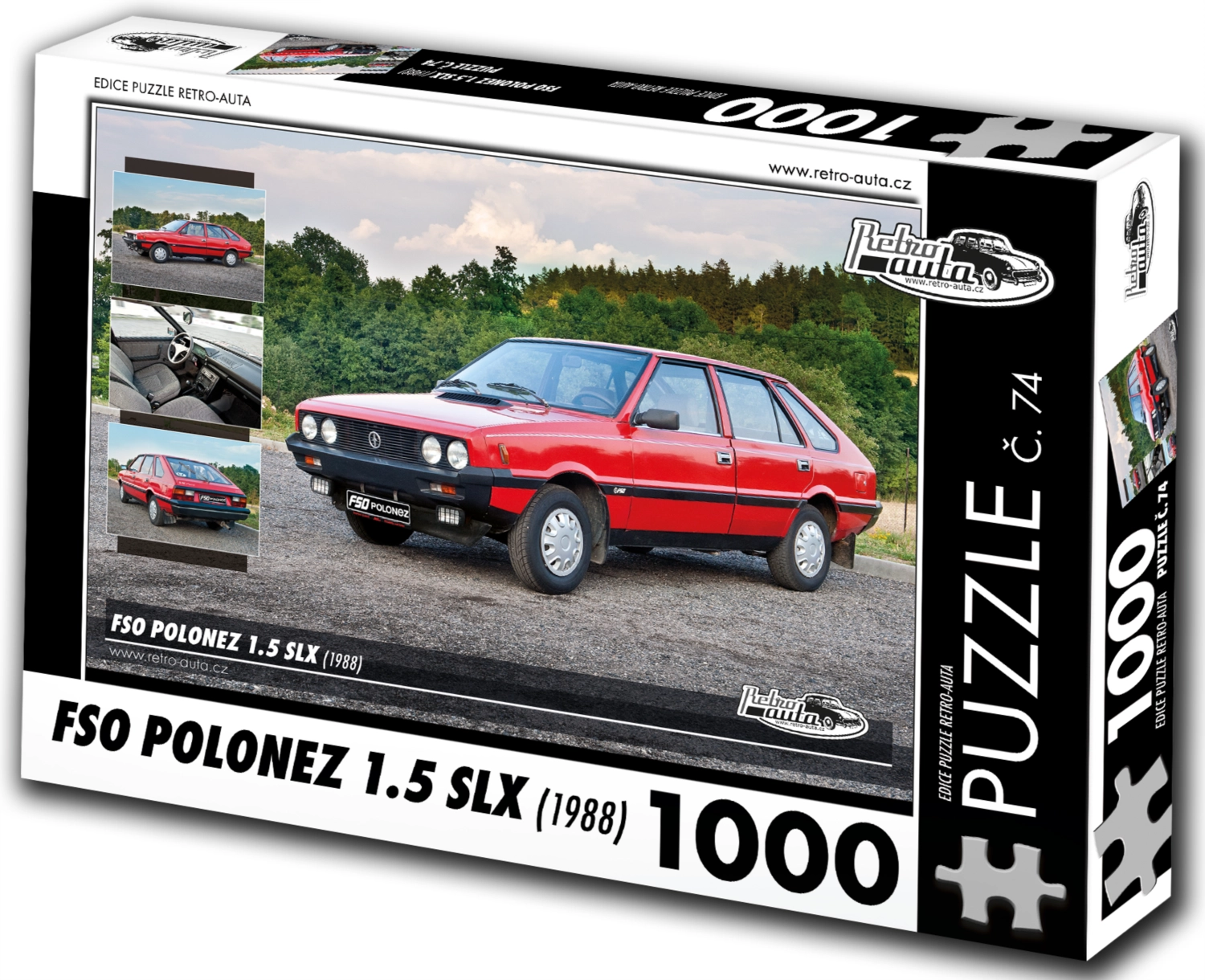 E-shop Puzzle Retro-Auta FSO Polonez 1.5 SLX 1000 dielikov