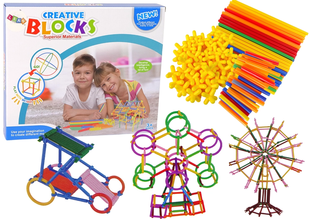 E-shop LEAN TOYS Sada stavebných blokov