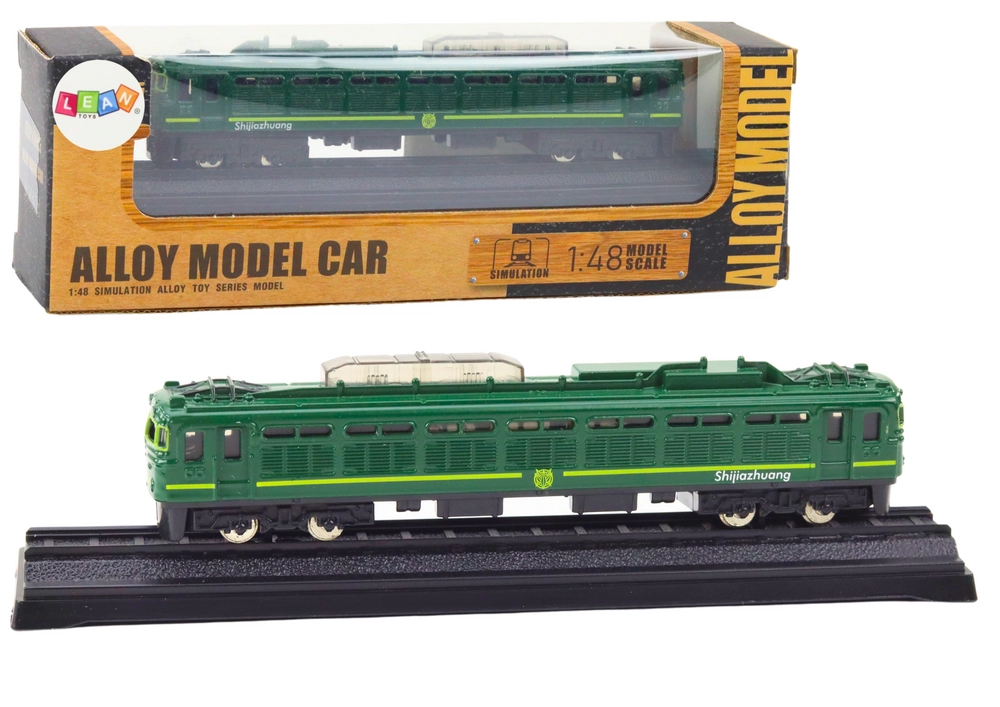 E-shop Zberateľský kovový vlakový model 1:48 zelený