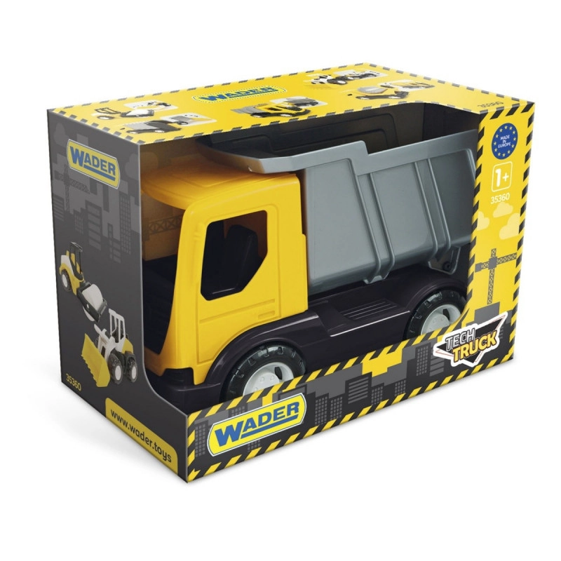 Wader TechTruck Dumper 23cm yellow