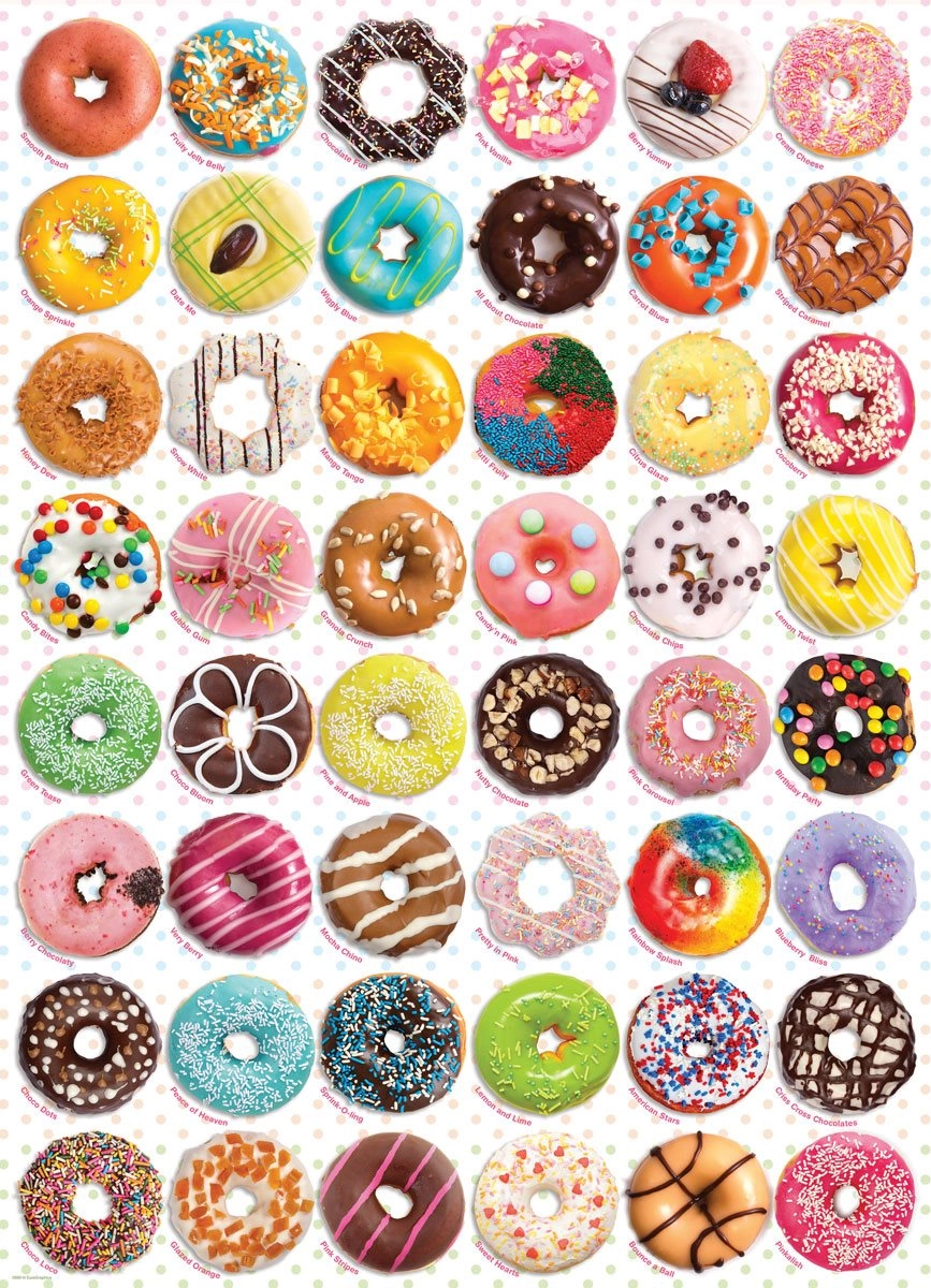 E-shop Eurographics Donuty 1000 dielov