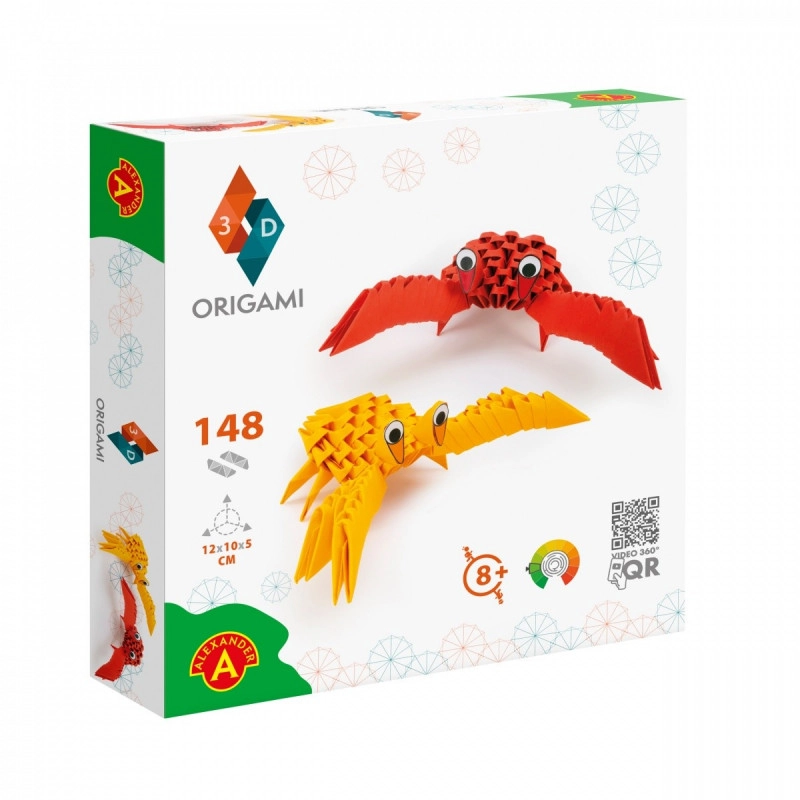 E-shop Origami 3D Kraby kreatívna sada