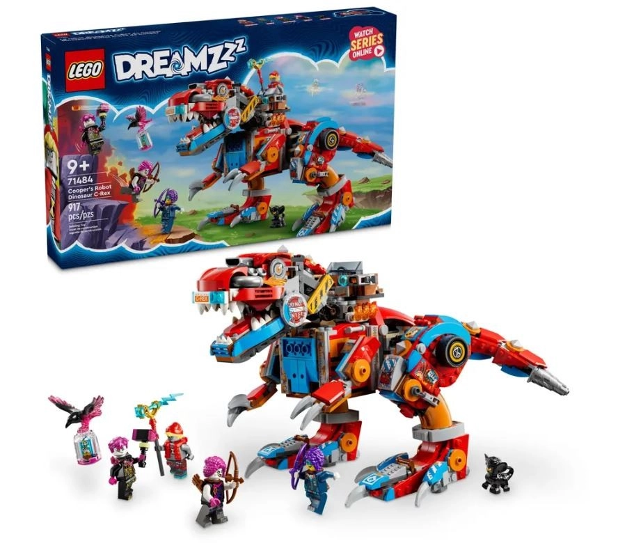 E-shop LEGO® DREAMZzz™ 71484 Cooper a jeho robotický dinosaurus C-rex