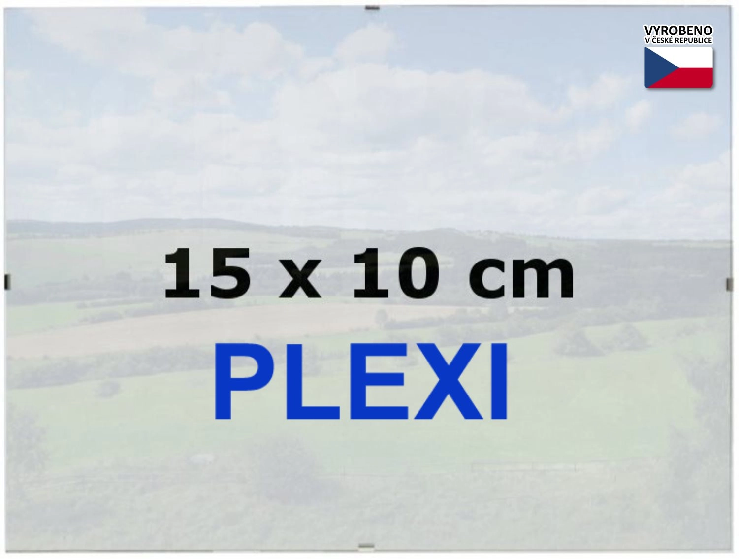 E-shop BFHM Rám Euroclip 15x10cm plexisklo