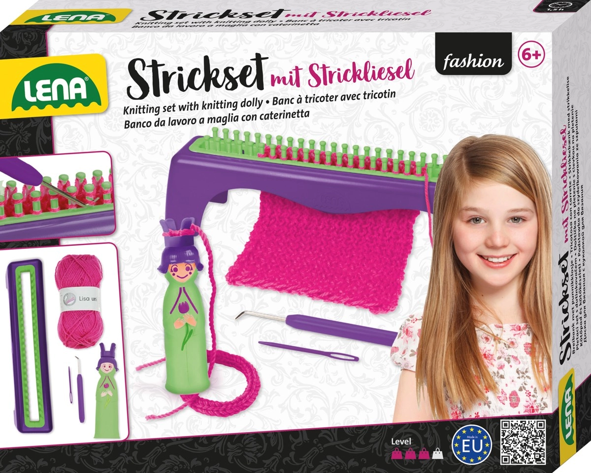E-shop Lena Pletacia sada s pletacou bábikou